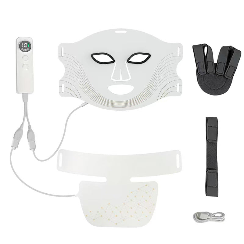 Neck Beauty Instrument Fade Neck Pattern Infrared Light Neck Massager Beauty