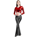 Fashion Elasticated Waist Bell Bottoms