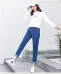 High waist jeans