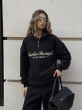 Casual Set Hoodie Sweatpants Two-piece Set
