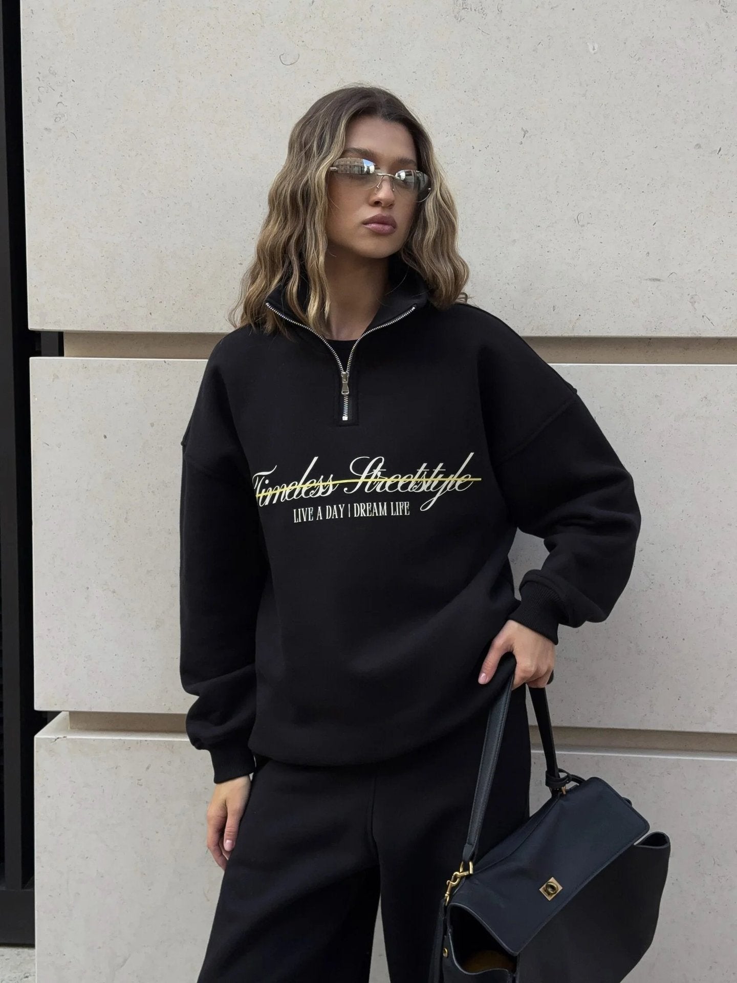 Casual Set Hoodie Sweatpants Two-piece Set