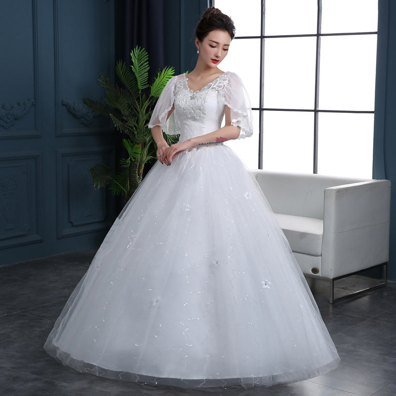 Lace wedding dress