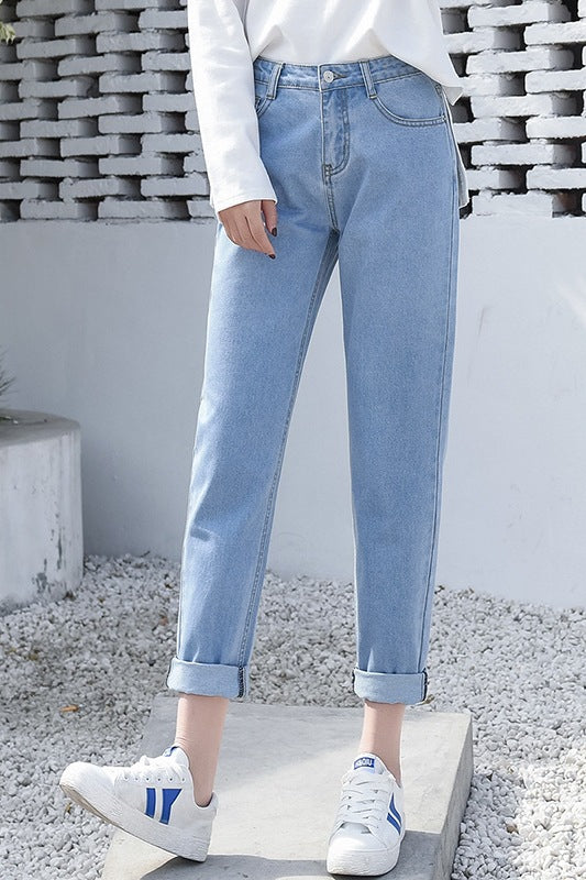 High waist jeans