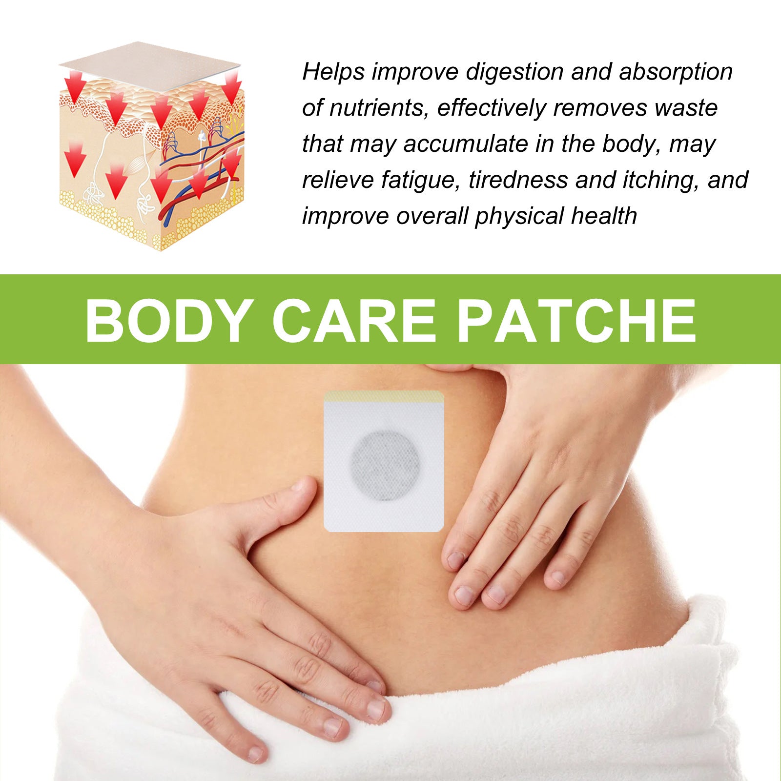 Physical Discomfort Health Care Navel Stickers