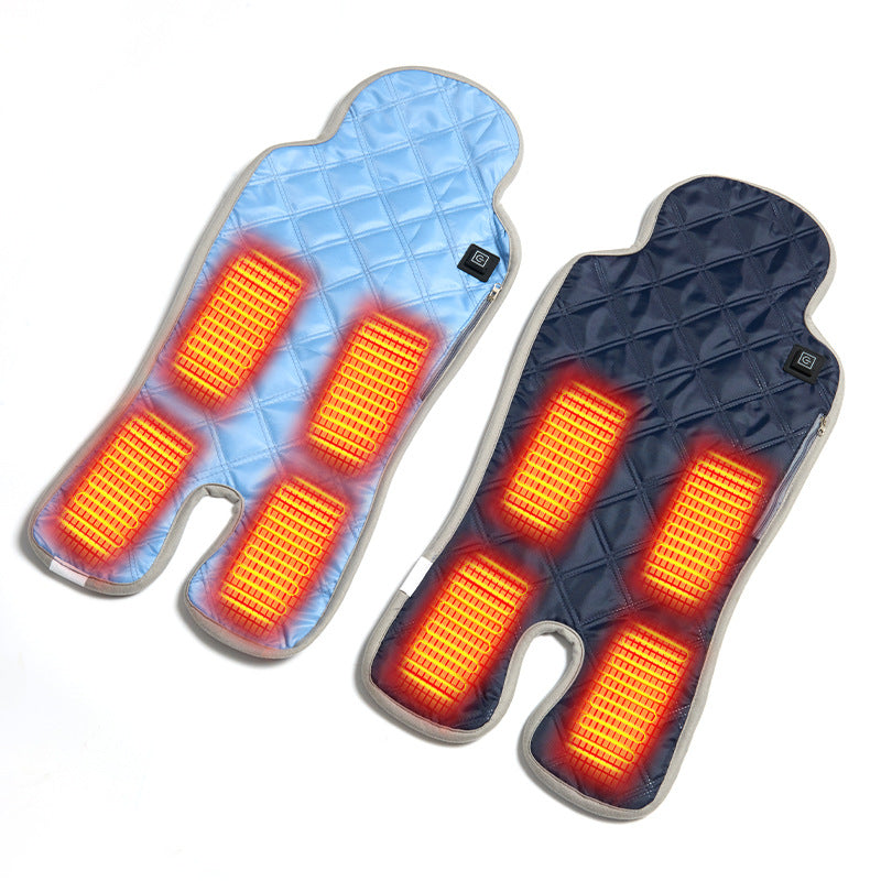 Baby Carriage USB Smart Heating Mat Child Safety Seat Heating Pad