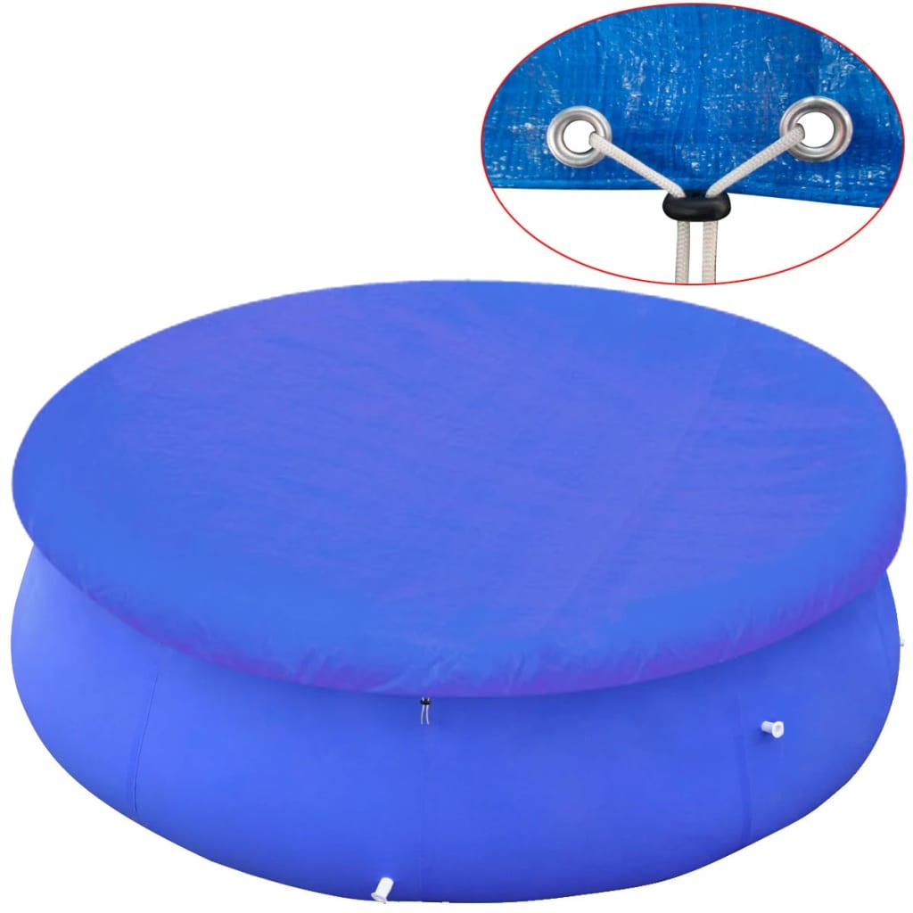 Pool cover for 360-367 cm round above-ground pools