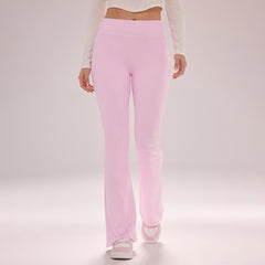 Stretchy Figure-flattering Flared Pants