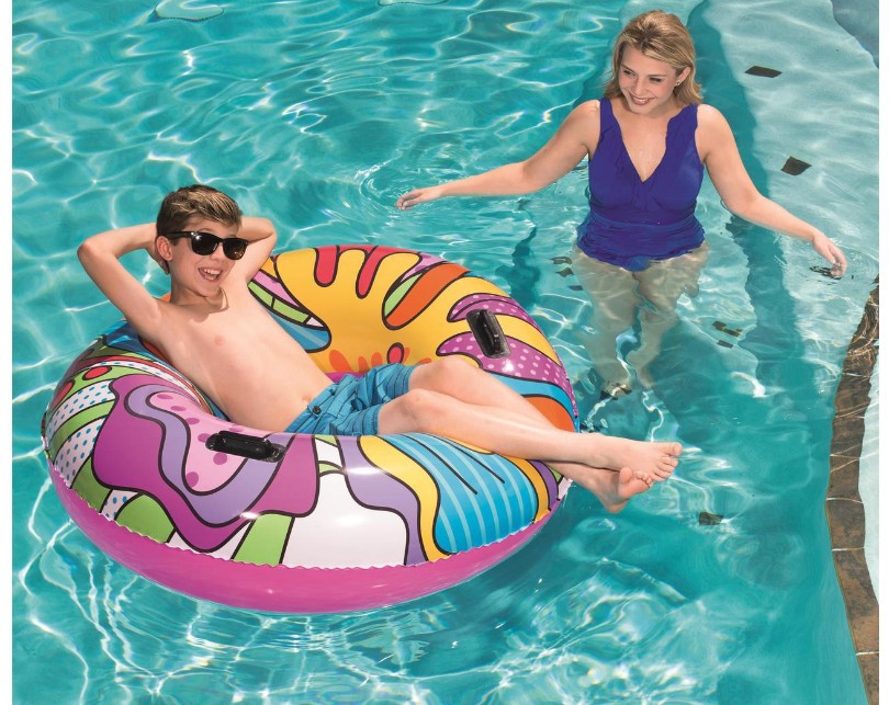 Adult Painting Painted Handle Swimming Circle
