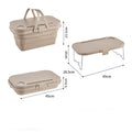 Outdoor Foldable Picnic Camping Basket