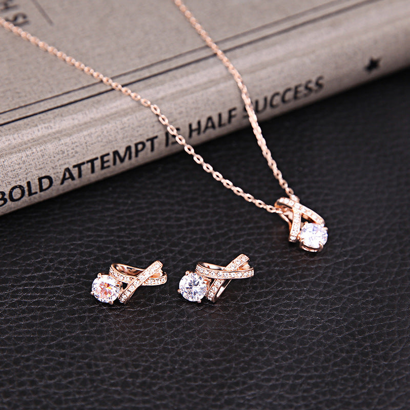 Creative Fashion Personality Simple Diamond Jewelry 3pcs (Copy)