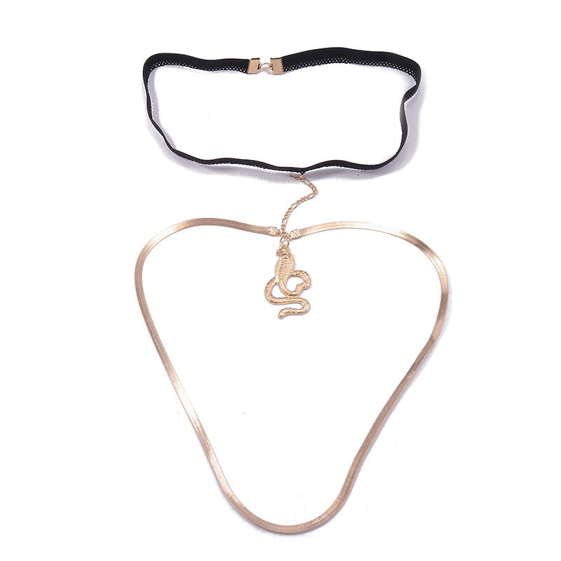 Jewelry Snake Element Leg Simple Snake Chain