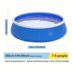 Inflatable Swimming Pool366x76 Butterfly Inflatable Coil Mesh Pool