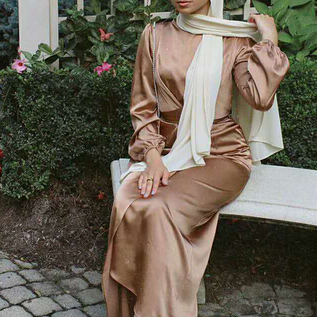 Wearing More Dubai Robes And Dresses With Straps