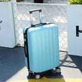Luggage Men's And Women's Zipper ABS Material
